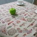 Navidad Mesa festivales decoración del hogar Lino Encaje Reno imprimir ropa de mesa toalha de mesa fiesta ali-12715991